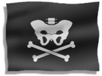 オゲレツ海賊団・海賊旗